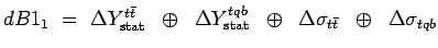 $\displaystyle A^{\prime} = A^{tb} \times {\cal L}
= 0.002550 \times 91.90 = 0.23434724
$