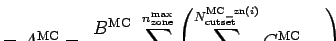 $ ~~~~~~~~~~~~
\Delta \varepsilon_{{\rm tag}\mu1{\rm ID}} \;\; \oplus \;\;
\Delt...
...\; \oplus \;\;
\Delta \varepsilon_{\rm badjet} \;\; \oplus \;\;
\Delta {\cal L}$